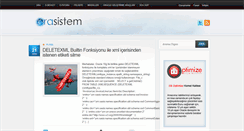 Desktop Screenshot of orasistem.com